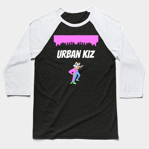 Urban Kiz mit Tanzpaar | Kizomba | Skyline Tarraxinha Baseball T-Shirt by Primo Style